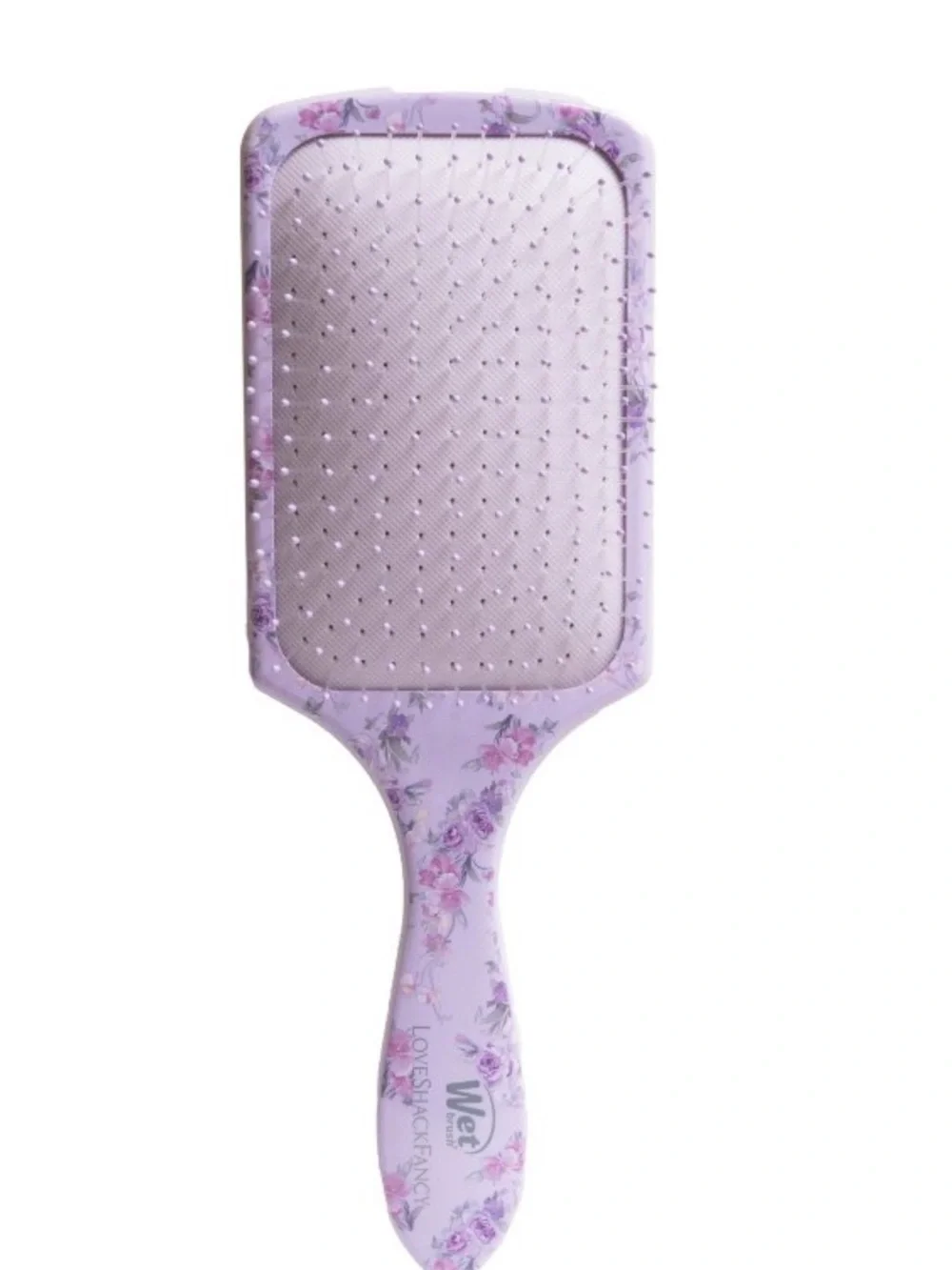 LoveShackFancy Lavender Floral Paddle Detangler